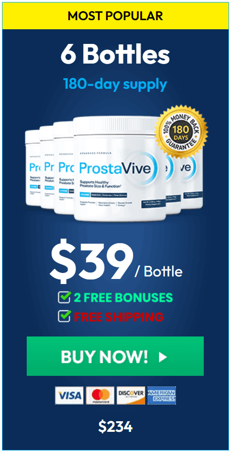 ProstaVive 6 Bottle